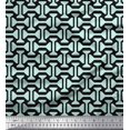 thumbnail image 1 of Soimoi Cotton Voile Fabric Geometric Abstract Print Fabric by The Yard 56 Inch Wide, 1 of 3