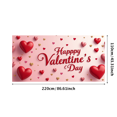 thumbnail image 3 of Valentine's Day Party Decoration Banner Heart Design Backdrop Event Photo Props Love Celebration Romance Gift Box Background, 3 of 4