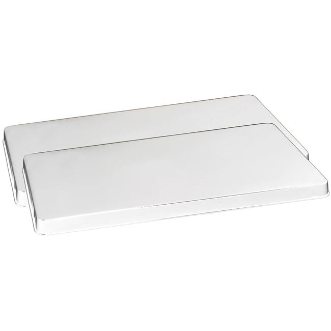 Reston Lloyd Ensemble de Couvercles Rectangulaires pour Brûleur à Gaz en Étain 2 Blanc