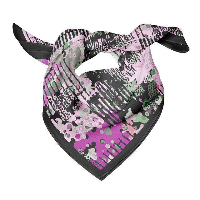 Bimba Womens Rectangular Printed Cotton Voile Scarf Neck Head Wrap-40 x 80 Inches