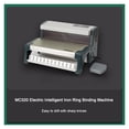 thumbnail image 2 of Wire Binding Machine MC320 Ferround Intelligent Binding Machine Double Wire Table Calendar Punching Contract, 2 of 6