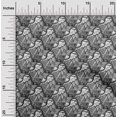 thumbnail image 2 of oneOone Polyester Lycra Gray Fabric Abstracts Sewing Material Print Fabric By The Yard 56 Inch Wide, 2 of 4