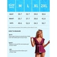 thumbnail image 2 of Charmo Ruffled V Neck Swim Tops for Womens Flowy Tankini Tops Padded Bathing Suit Tops(No Bottoms）, 2 of 6