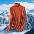 thumbnail image 1 of Ailaofu Chandail à Col Roulé pour Femmes Manches Longues Décontracté Automne Hiver chandail Tricoté, 1 of 6