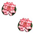 thumbnail image 4 of QualitChoice Artificial Lotus Replacement Simulation Outdoor Garden Park Pond Pool Photography Fake Water Flower Decor Light Pink 2PCS, 4 of 6