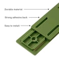 thumbnail image 4 of 2Pcs Wall-Mount Self Adhesive Power Strip Holder Plug & Extension Lead Organiser, 4 of 8