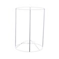 thumbnail image 3 of Milaget Lamp Shade Frame Bedside Light Stand Lightweight Portable DIY Metal 14cm x 12 cm Round, 3 of 9