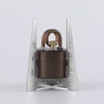 thumbnail image 4 of Youkk Réchaud Mini Compact et Efficace pour le Camping, Petit Format, Plein Air, Loisirs, Argent 203+support, 4 of 6
