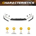 thumbnail image 3 of AMERICAN MODIFIED 18-20 Honda Accord Aerodynamic Front Lip Spoiler, White, 3 of 7