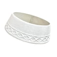 thumbnail image 3 of segolike 71cm Knitted Christmas Tree Collar Universal Fit Accessory Festive Tree Ring White, 3 of 9