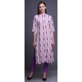 thumbnail image 3 of Bimba Kurtis Droits Imprimés pour Femmes, Tunique Indienne Mandarin à Boutons XXX-Large, 3 of 6
