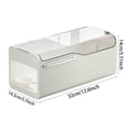 thumbnail image 3 of WMQPNNS Egg Rack for Refrigerator Door Food Grade Storage with Rolling Storage Tray., 3 of 7