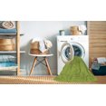thumbnail image 2 of Ahgly Company Machine Washable Indoor Rectangle Transitional Chameleon Green Area Rugs, 2' x 5', 2 of 7
