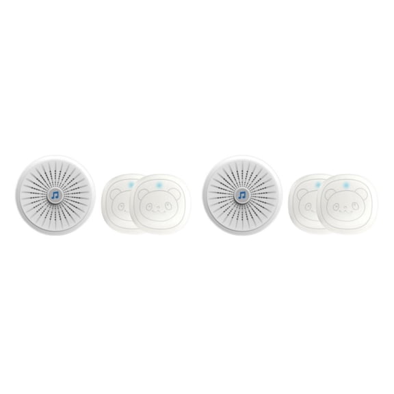 Shengyu ABS Durable And Long-lasting Wireless Doorbell Homeowners And Renters Wireless Doorbell Plug In 2Set