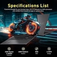 thumbnail image 3 of ASUS VivoBook S15 Slim 15.6" FHD Laptop, AMD Ryzen 5 5600H, 8GB RAM, 2.16TB Storage(2TB SSD +160GB Docking Station Set), AMD Radeon Graphics, Numeric Keypad, Webcam, WiFi 6, Windows 11 Home, Black, 3 of 7
