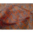 thumbnail image 4 of oneOone Silk Tabby Fabric Leaves & Floral Block Decor Fabric Printed BTY 42 Inch Wide, 4 of 5