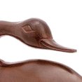 thumbnail image 2 of Achla Designs E-10 Bye Statue de Jardin de Canard, Bronze, 2 of 6