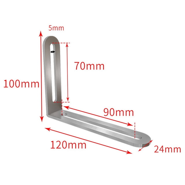 1 Pcs Supports d'Angle d'Angle en Acier Inoxydable Protéger Support d'Angle Droit