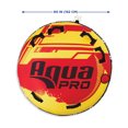 thumbnail image 3 of AquaPro Nylon Robuste de Style Pont, Remorquable, pour 1 Personne, Cavalier, Jaune et Rouge, 3 of 5