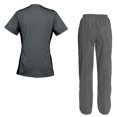 thumbnail image 2 of Women's Scrubs Set Scrub Top and Pants Scrubs Set, 2 of 3