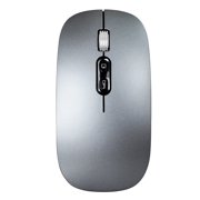 Rbaofujie Wireless Bluetooth Mouse 2.4GHz Wireless Bluetooth Mode Gaming Mouse Wireless Optical USB Gaming Mouse 1600DPI Rechargeable Mute Mice Gaming Mouse Wireless