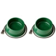 thumbnail image 1 of Farm Innovators Bol d'Eau pour Animaux de Compagnie Chauffé Électrique de 1 Litre, Vert (2 Pack), 1 of 6