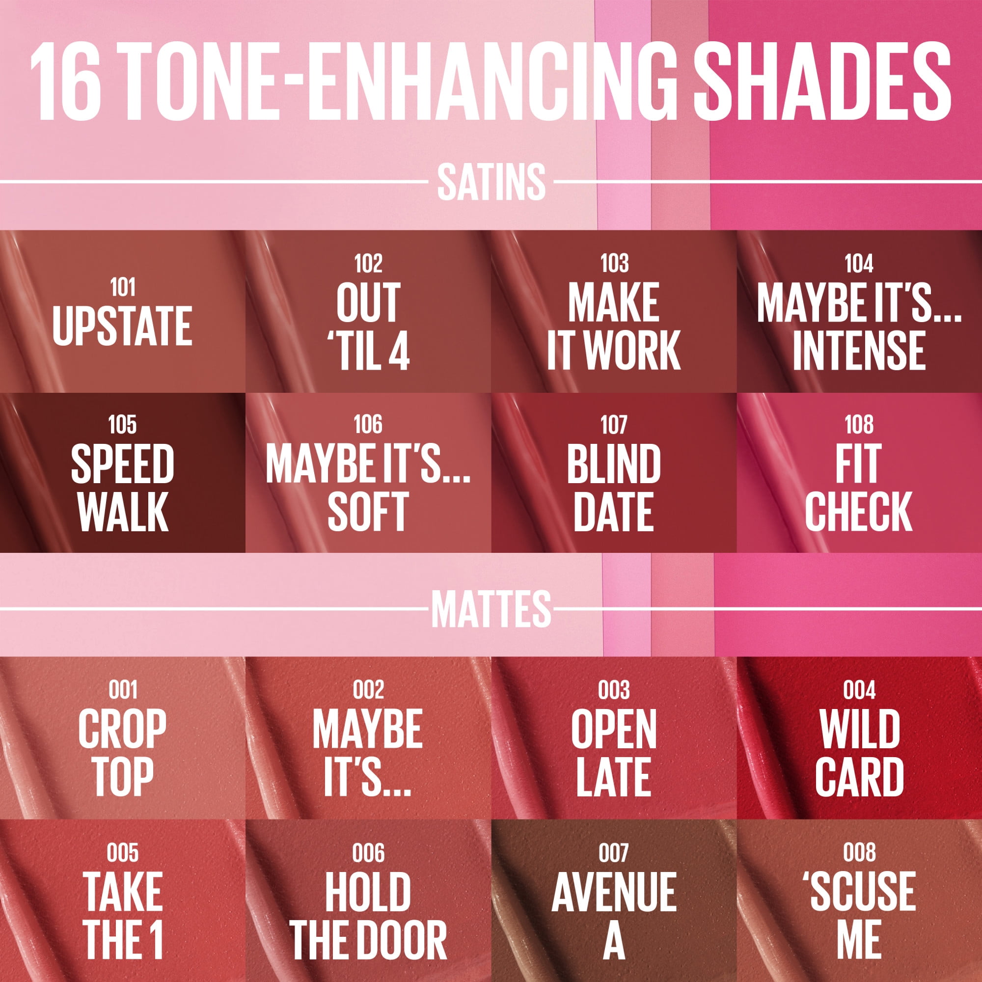 Rouge à Lèvres Sérum Maybelline New York Finition Satiné, Maybe It's…Intense 104, 3.4g