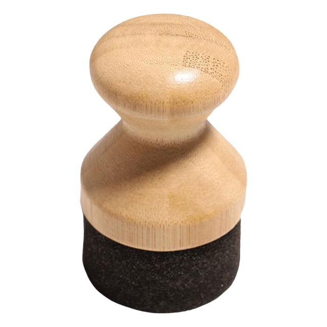Hearth & Gear Oil Wax Applicator Cutting Board Oil Wax Applicator Food Grade Wood Handle Sponge Applicator For Home Cheese Shder with Container And Grill Basting Brush Set Small Brush for Cooking
