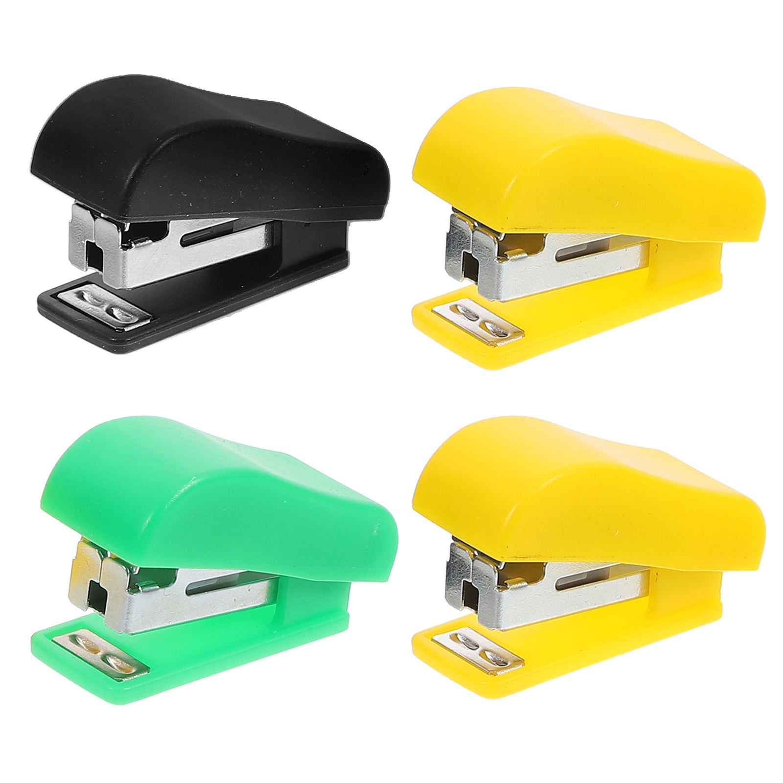 UPGRATOR 4Set Cute Mini Stapler for Desk and Office Supplies Assorted Color