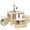 White, variant on Qaba 5 Piece Kids Table and Chair Set with Storage for Kids Room, Grey