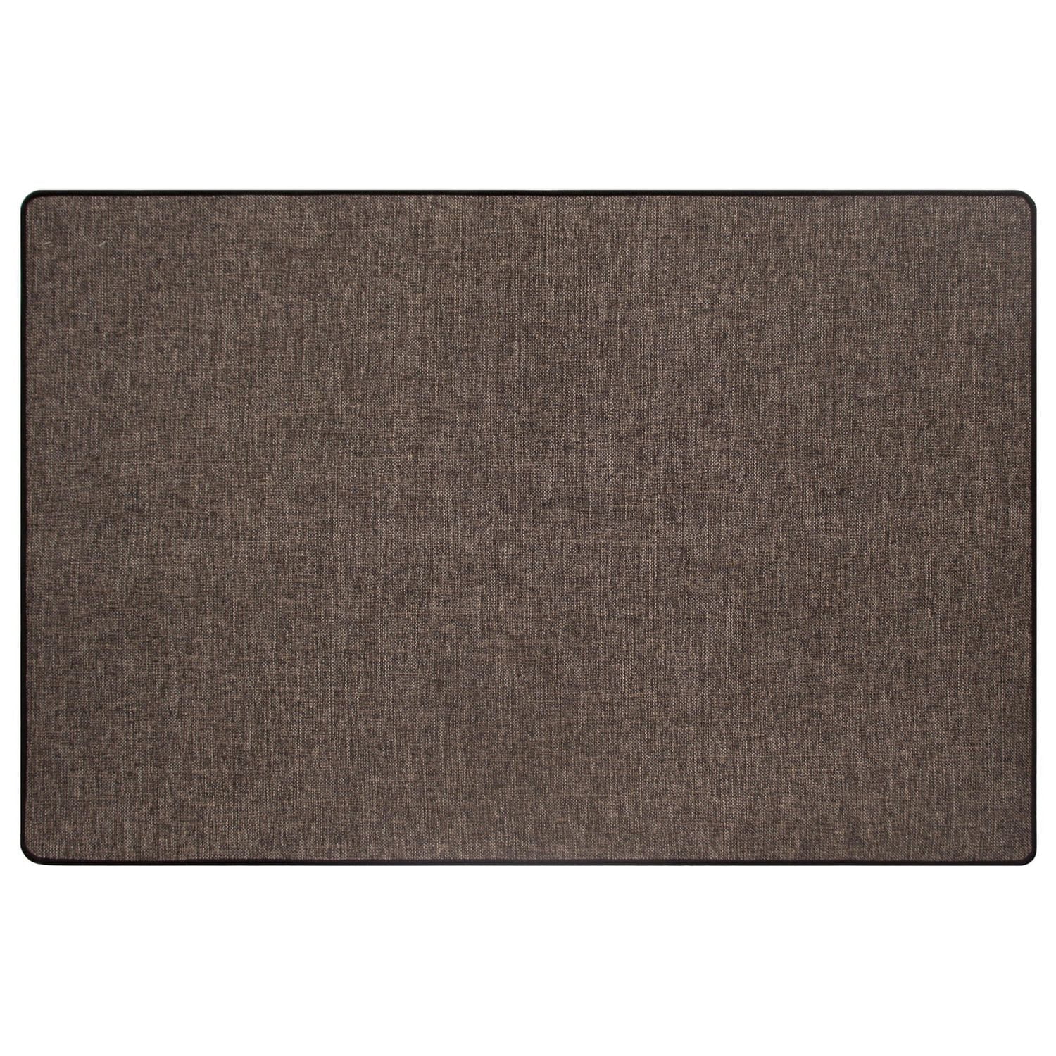 Tapis tissé plat de 3 pi x 4 pi, Wicklow, gris