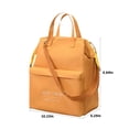 thumbnail image 3 of Back to School! mtvxesu Lunchbox, Lunch Bag Women & Men Insulated Lunch Bag Lunch Box with Shoulder Strap for Women Men Adult Kids Lunch Box Containers School Meal Bag Up to 65% off, 3 of 6