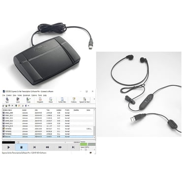 Express Logiciel de Transcription Pro avec Pédale USB