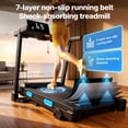thumbnail image 4 of MERACH 2.5HP Folding Treadmill with Incline, Fitness Treadmill for Home with APP, 0.8-7.5MPH, LED Display, 4 of 9