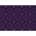 thumbnail image 1 of Ahgly Company Tapis d'Intérieur Lavables à la Machine pour la Zone de Transition Violet Profond, 4' x 6', 1 of 7