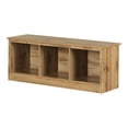 thumbnail image 2 of South Shore Fernley Bench with storage, in Nordik Oak, 2 of 12