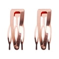 thumbnail image 1 of QualitChoice Hair Ornaments Iron Material Hair Accessories Side Clip Snap Fastener Clip Rose Red 1Set, 1 of 6
