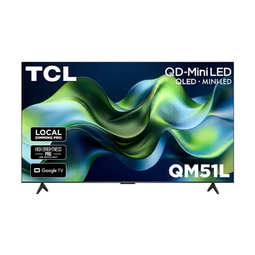 TCL 50" QM51L Series 4K UHD HDR QD-Mini LED Smart TV with Google TV – 50QM51L