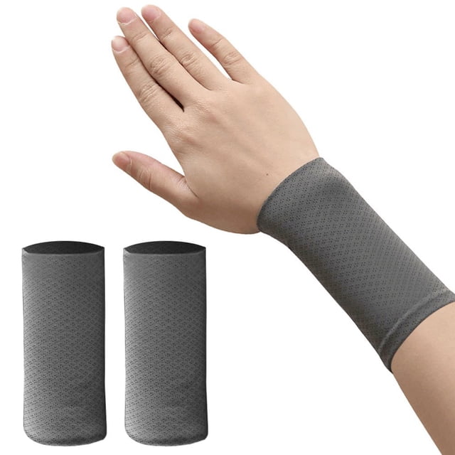 Estbridge Support de Poignet Confortable Absorbant la Sueur, Bracelet de Sport Respirant pour Gym Été Course
