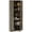 Grey, variant on HOMCOM 67" Farmhouse Pantry Cabinet, Tall Storage Cabinet, Distressed White