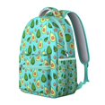 thumbnail image 4 of Fresh Avocado Students Backpack Cute Avocado Print School Bag with Avocado Aesthetic Design, Lightweight and Wear-Resistant, 4 of 4