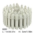 thumbnail image 2 of Wood Fence Plant Potted Landscape Decor Accessories Miniature Terrarium Mini Barrier DIY Garden Kit, 2 of 9