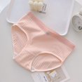 thumbnail image 3 of Ultra-Soft Cotton Imitation Girls Underwear - Breathable Mid Rise Hypoallergenic Panties (3-15Y), 3 of 3