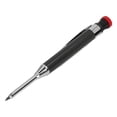 thumbnail image 2 of Crayon de Charpentier Mécanique Robuste avec Aiguiseur Long Nez Trou Profond pour Menuiserie Construction Noir, 2 of 14