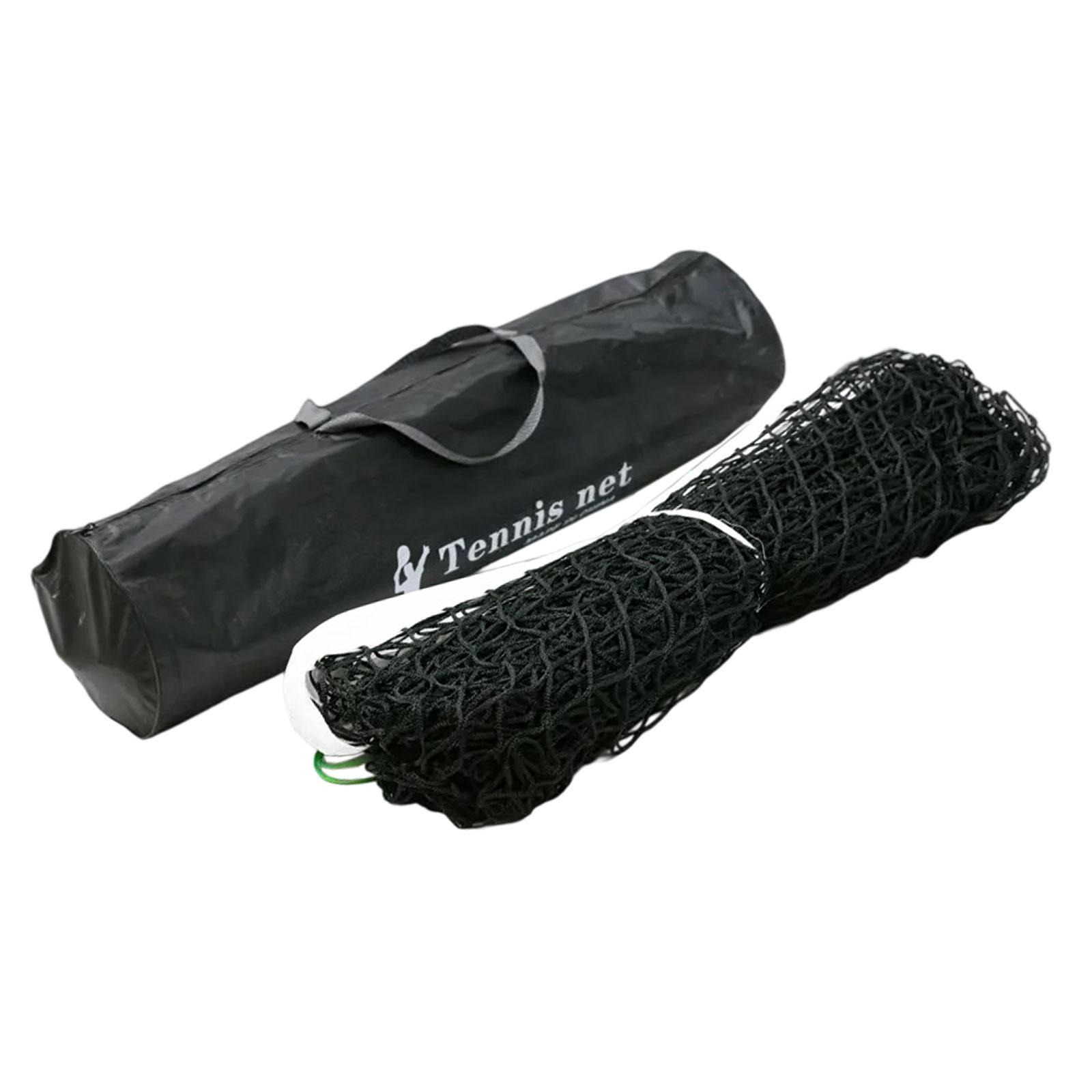 Siruishop Filet de Tennis Standard en Polyéthylène Filet de Terrain de Tennis pour la Maison, Cours et Terrains de Jeux