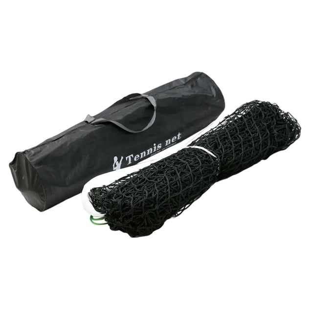 Siruishop Filet de Tennis Standard en Polyéthylène Filet de Terrain de Tennis pour la Maison, Cours et Terrains de Jeux