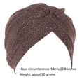 thumbnail image 3 of Couvre-chef Bohème Ethnique pour Femmes, Turban Enveloppant, Couvre-Chef, Bonnet Turban pour Femmes, Cancer, Bonnet, 3 of 4