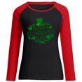 thumbnail image 4 of QIPOPIQ T-Shirts à Manches Longues à Col Rond pour Femmes T-Shirts de la Saint-Patrick T-Shirt Imprimé Trèfle de Printemps T-Shirt Vert Porte-Bonheur T-Shirts de la Saint-Patrick Tuniques Patchwork Hauts Chemises de Fête Aubaines, 4 of 4