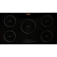 thumbnail image 1 of VEVOR Electric Cooktop, 5 Burners, 36'' Induction Stove Top, Built-in Magnetic Cooktop 9200W, 9 Heating Level Multifunctional Burner, LED Touch Screen w/ Child Lock & Over-Temperature Protection, 1 of 9