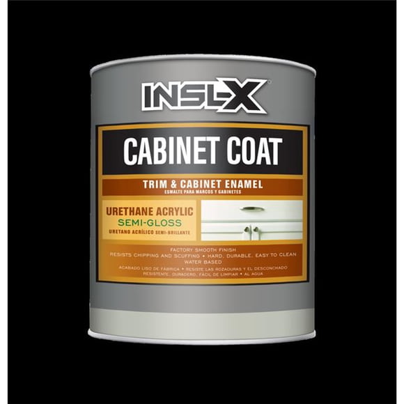Insl-X 1914860 1 qt. 1 Trim & Cabinet Enamel Interior Cabinet Coat Semi-Gloss Tintable Base - Pack of 4